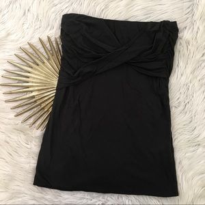 James Perse Charcoal black Tube Top